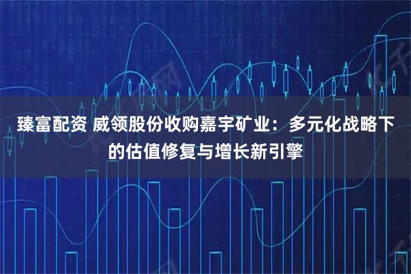 臻富配资 威领股份收购嘉宇矿业：多元化战略下的估值修复与增长新引擎
